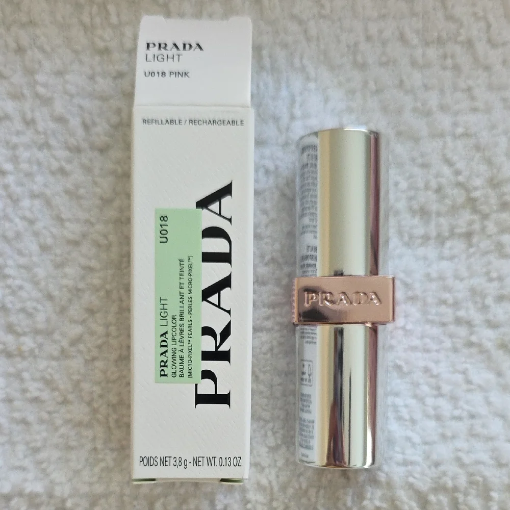 NEW~ Prada Light U018 Pink Lip Balm